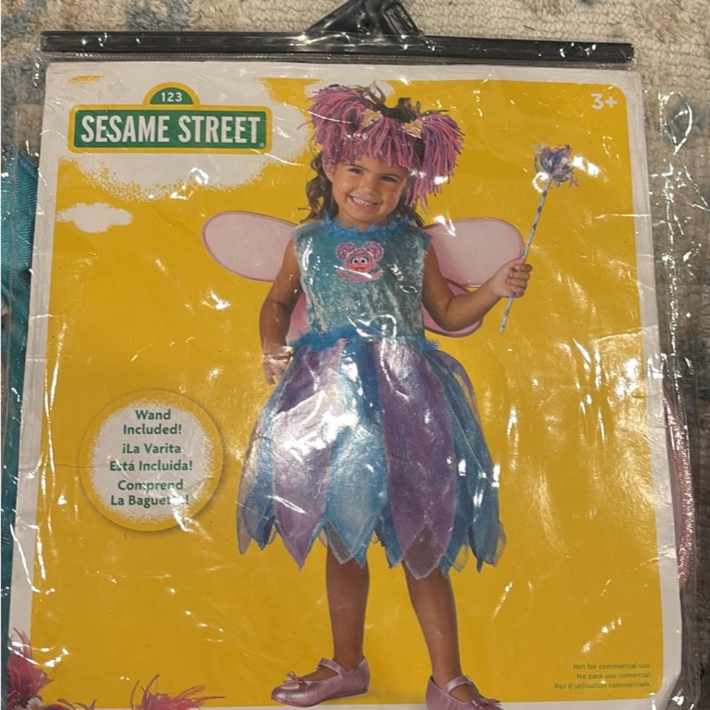 Sesame Street Enchanted Fairy Costume - Blue and Purple